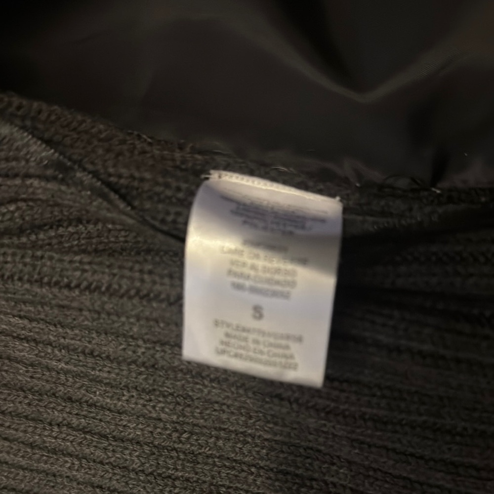 XOXO Brown and Gray Cozy Vest with Fluffy Texture - Picture 3 of 10